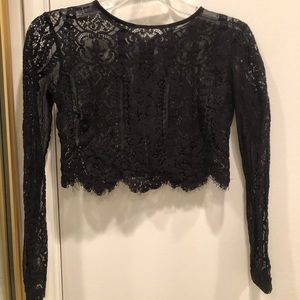 Black top blouse